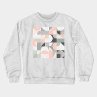 Mid Century Shapes N.08 / Neutral Minimalism Crewneck Sweatshirt